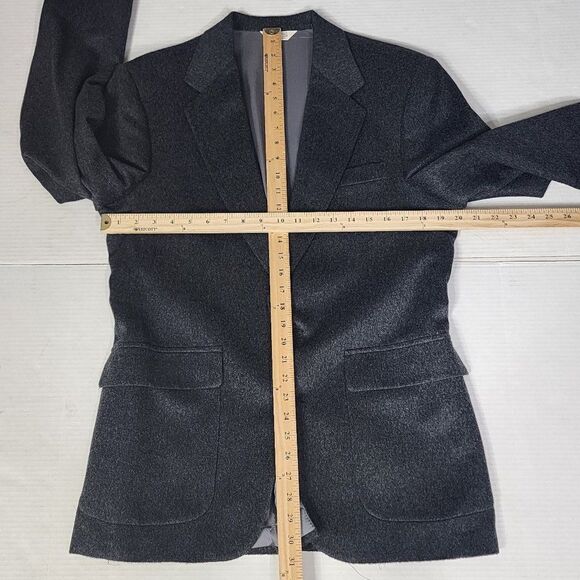 Vintage Hunt Valley Grey Camelhair Sports Coat, Men's 40R - Picture 11 of 13